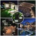 Waterproof LED Solar Garden Lights For In-Ground, Patio, Lawn, Yard, Pathway, Walkway - Pack Of 4